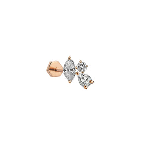 Midnight Blossom Sabit Piercing