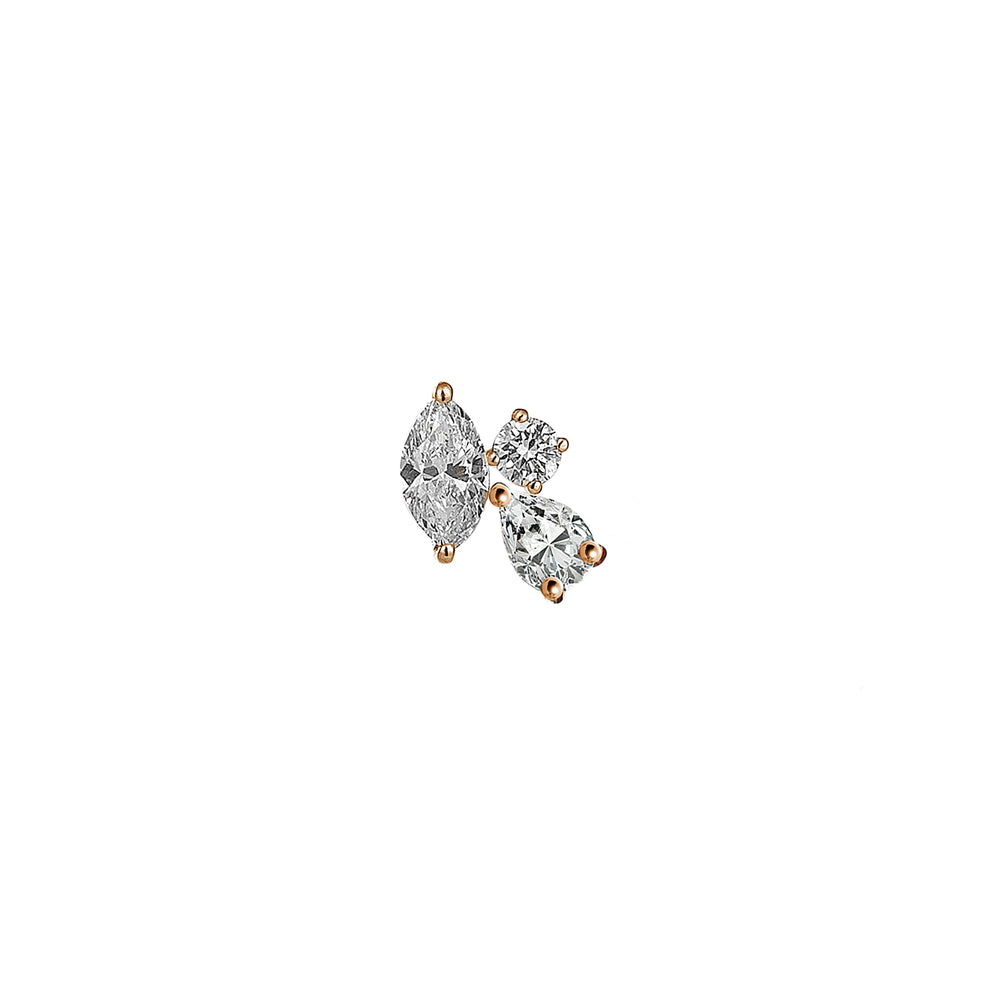 Midnight Blossom Sabit Piercing