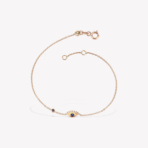 Evil Eye Dot Zincir Bilezlik
