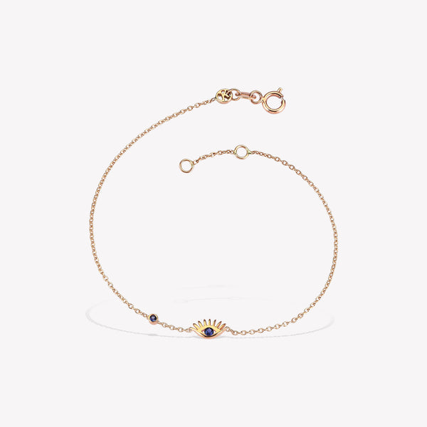 Evil Eye Dot Zincir Bilezlik