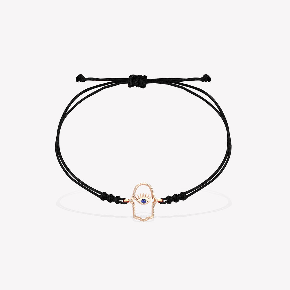 Hamsa İpli Bilezik