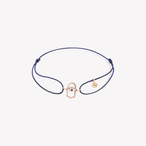 Hamsa İpli Bilezik