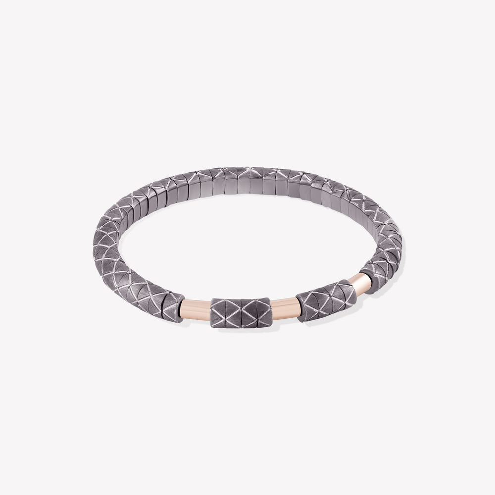 Dark Scale Elastic Bilezik