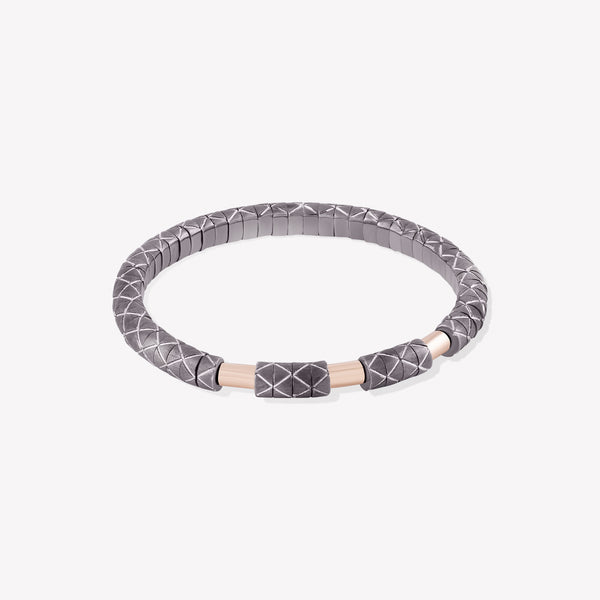 Dark Scale Elastic Bilezik