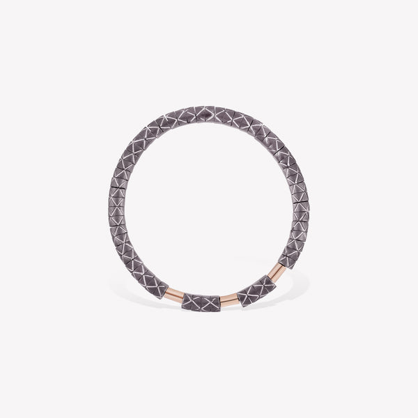 Dark Scale Elastic Bilezik