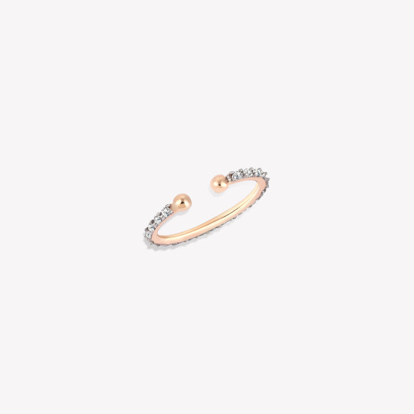 Shimmery Circle Cuff