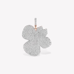 Shimmery Clover Charm