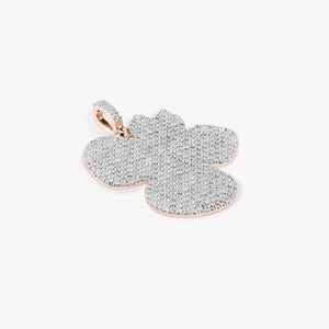 Shimmery Clover Charm