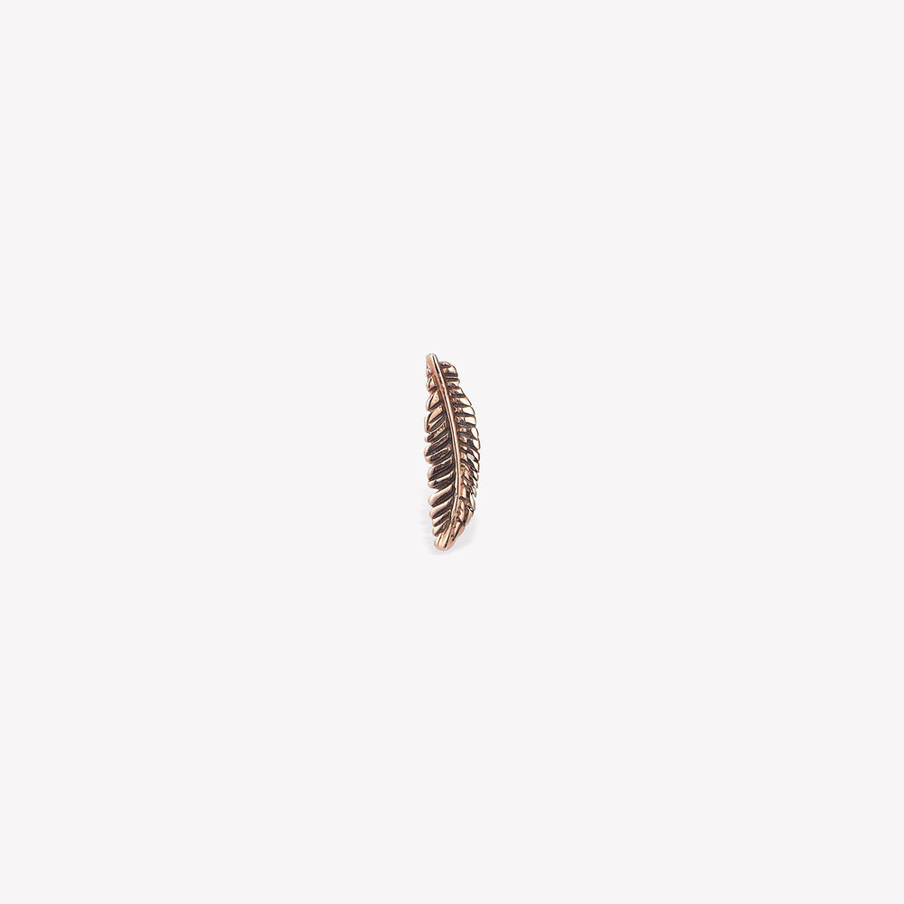 Raven Feather Sabit Küpe