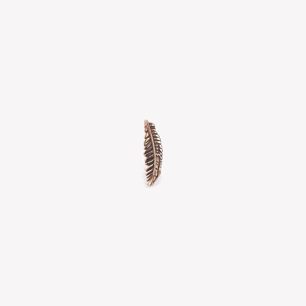 Raven Feather Sabit Küpe