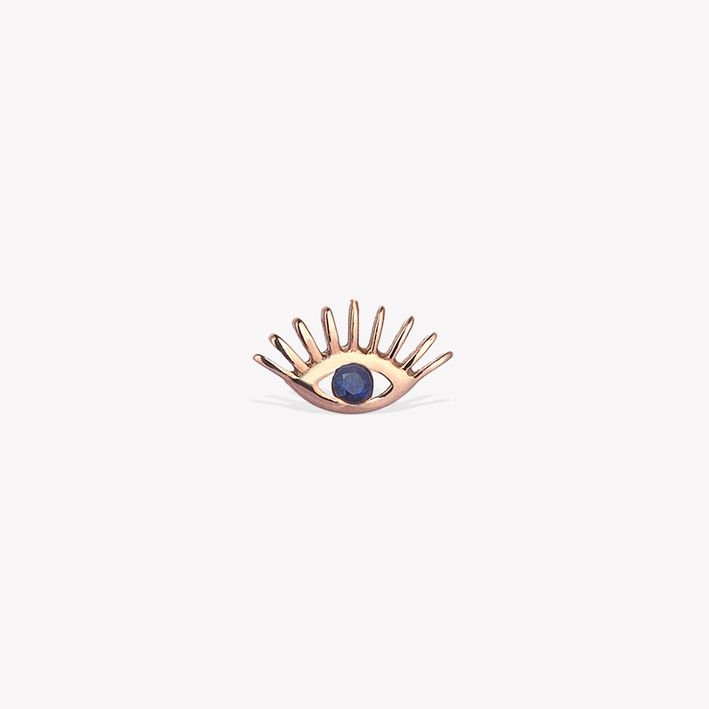 Evil Eye Maxi Sabit Küpe