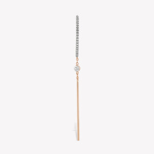 Azura Invisible Maxi Sallantılı Küpe