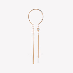 Azura Invisible Mini Sallantılı Küpe