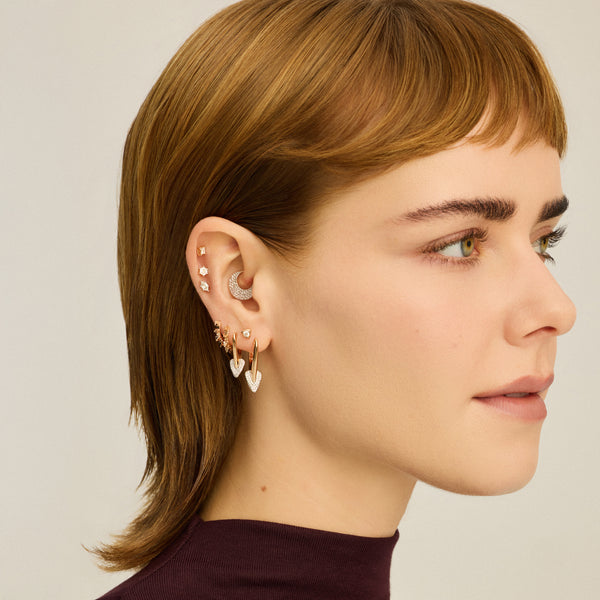 Prism Mini Halka Küpe