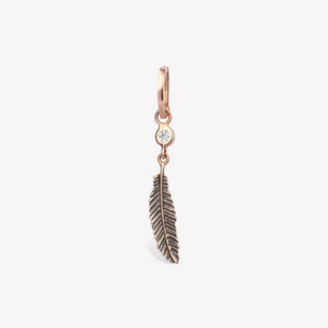 Dart Feather Halka Küpe