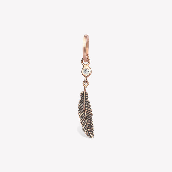 Dart Feather Halka Küpe