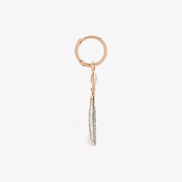 Dart Feather Halka Küpe
