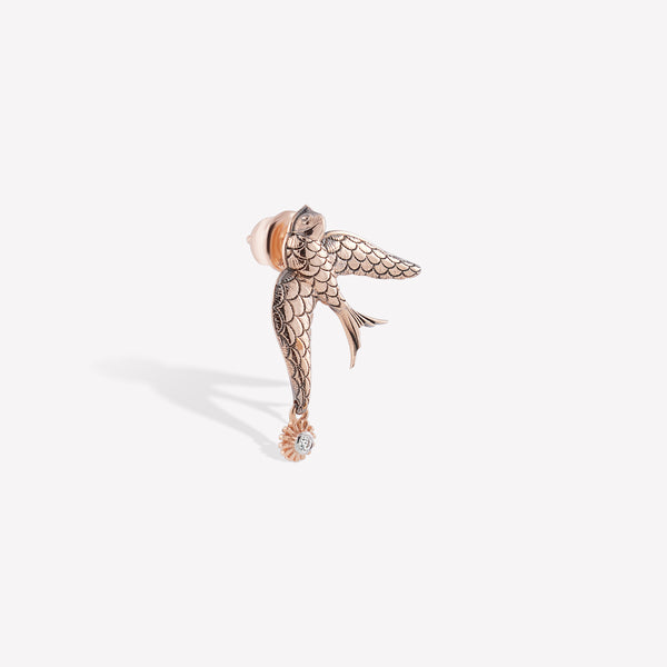 Shimmery Sparrow Sabit Küpe