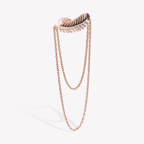 Raven Feather Sallantılı Küpe