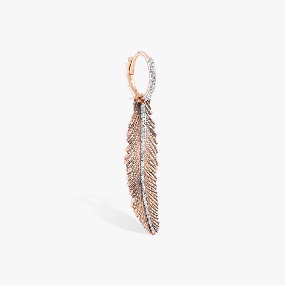 Shimmery Feather Sallantılı Küpe