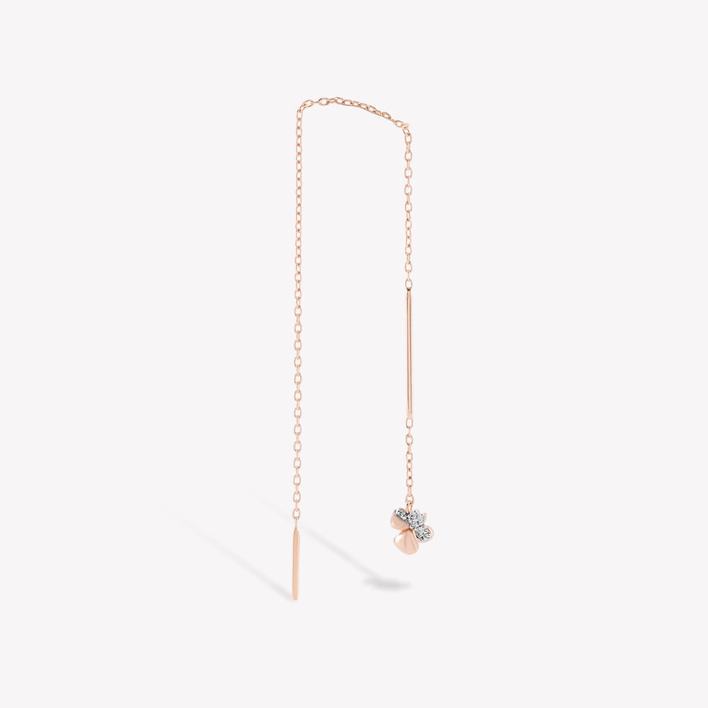Clover Sallantılı Küpe
