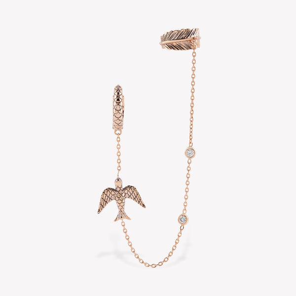 Sparrow Cuff küpe