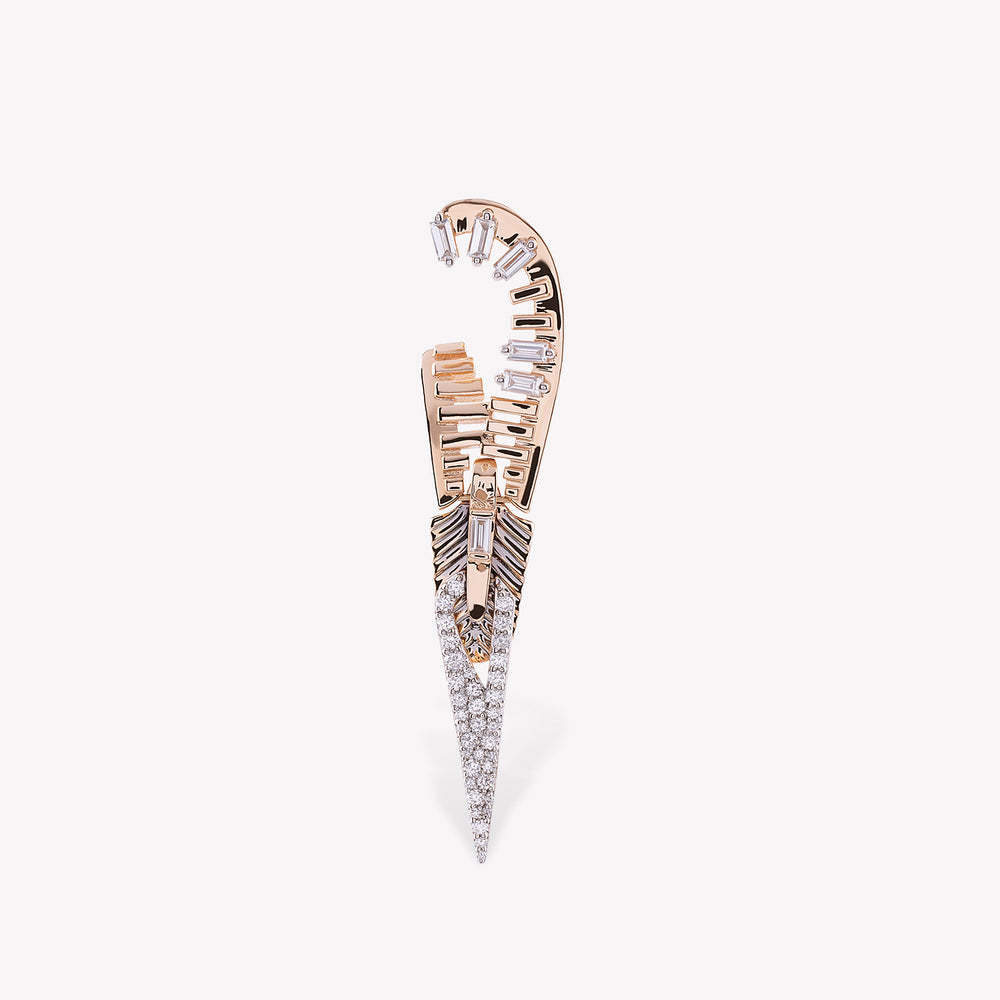 Zipper Sabit Küpe