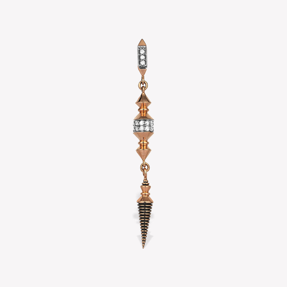Ornament Sallantılı Küpe