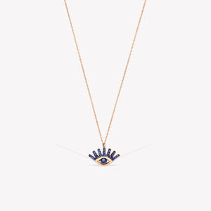 Shimmery Evil Eye Mini Zincir Kolye