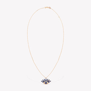Shimmery Evil Eye Mini Zincir Kolye