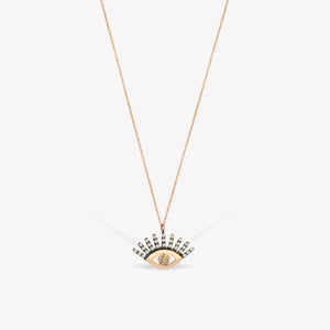 Shimmery Evil Eye Maxi Zincir Kolye