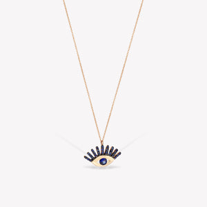 Shimmery Evil Eye Maxi Zincir Kolye