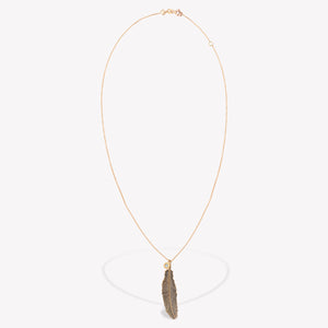 Raven Feather Maxi Zincir Kolye