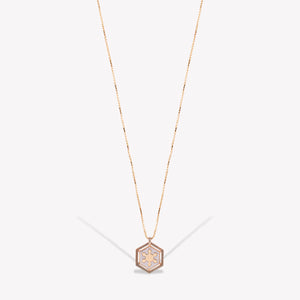 Hexagon Zincir Kolye