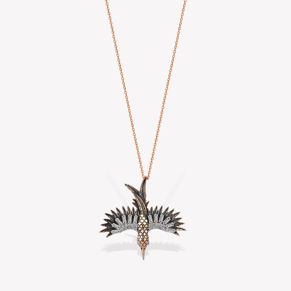 Phoenix Midi Zincir Kolye