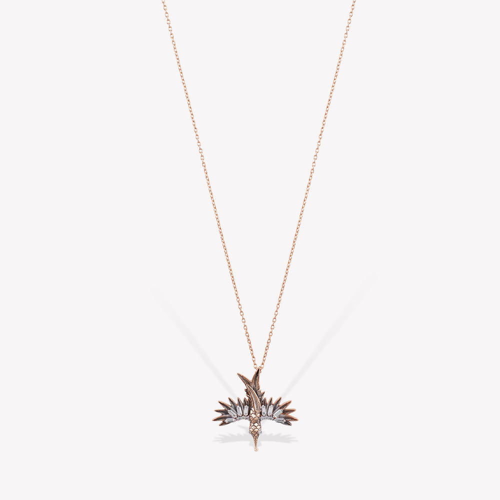 Phoenix Mini Zincir Kolye