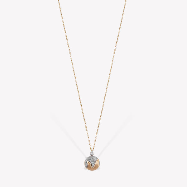 Shimmery Fireball Zincir Kolye