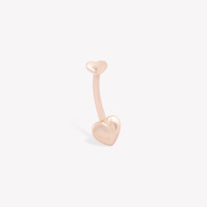 Heart Göbek Piercing