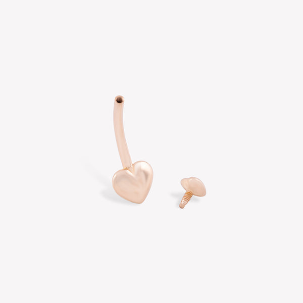 Heart Göbek Piercing