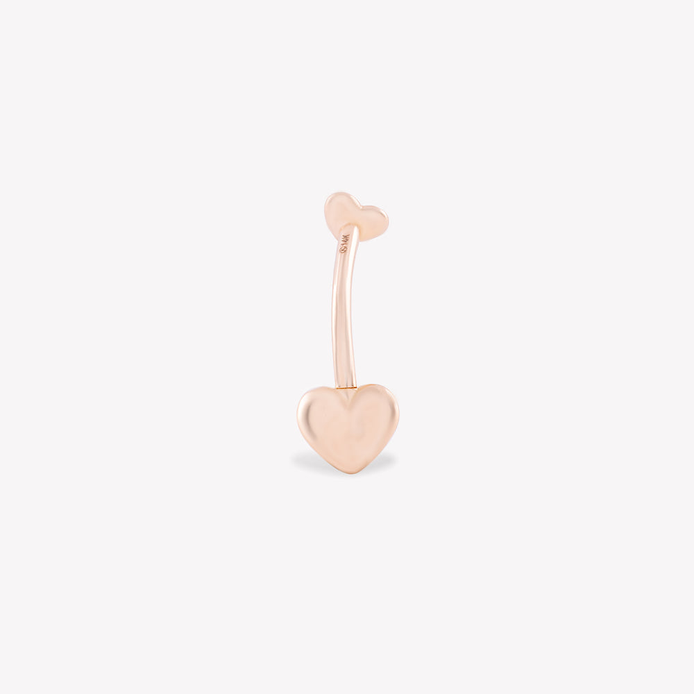 Heart Göbek Piercing