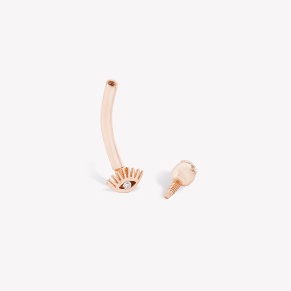 Evil Eye Göbek Piercing