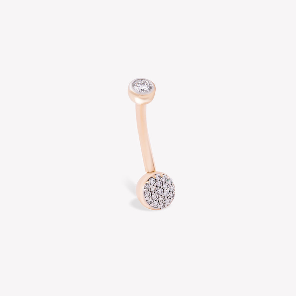 Shimmery Göbek Piercing
