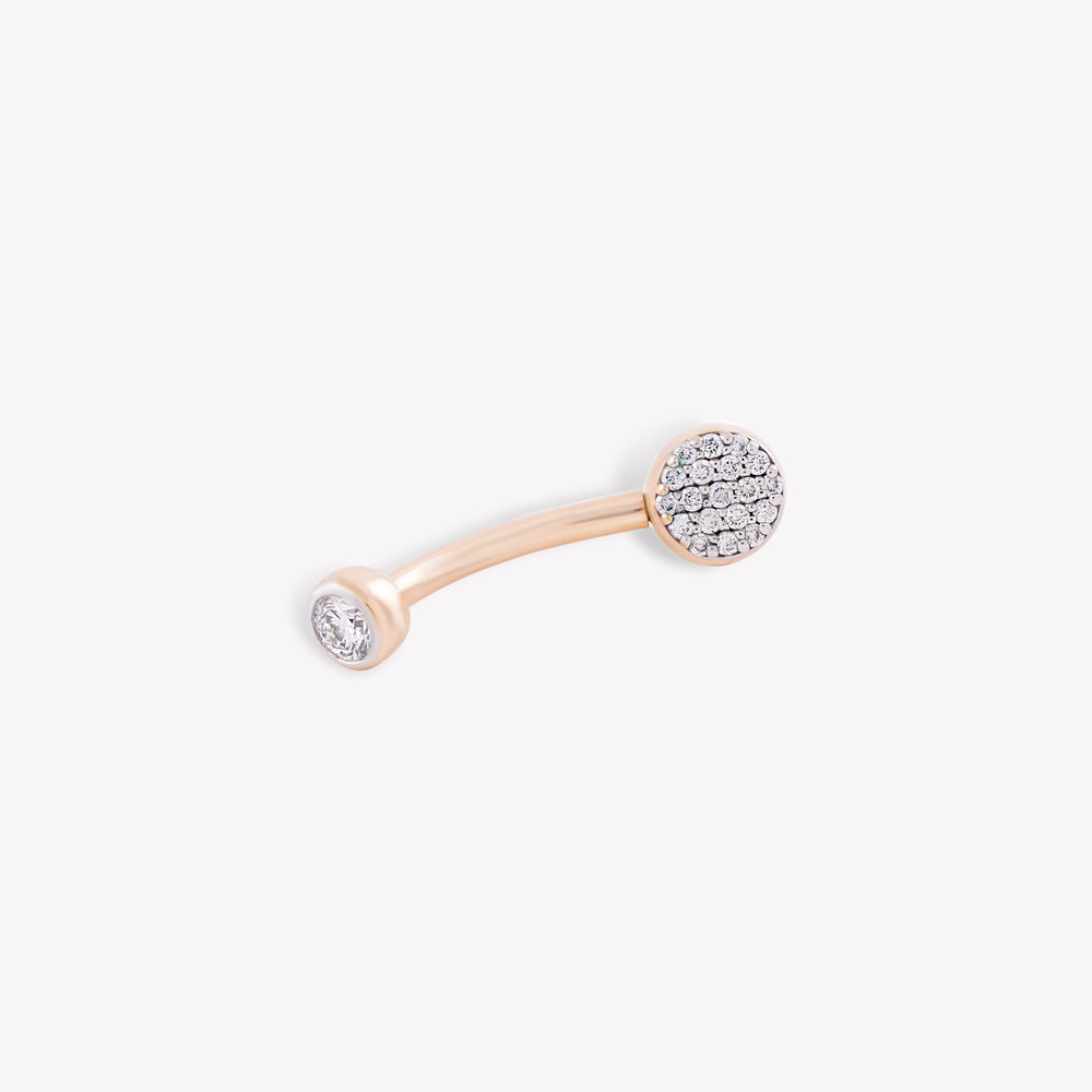 Shimmery Göbek Piercing