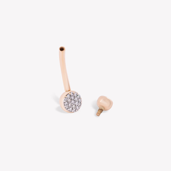 Shimmery Göbek Piercing