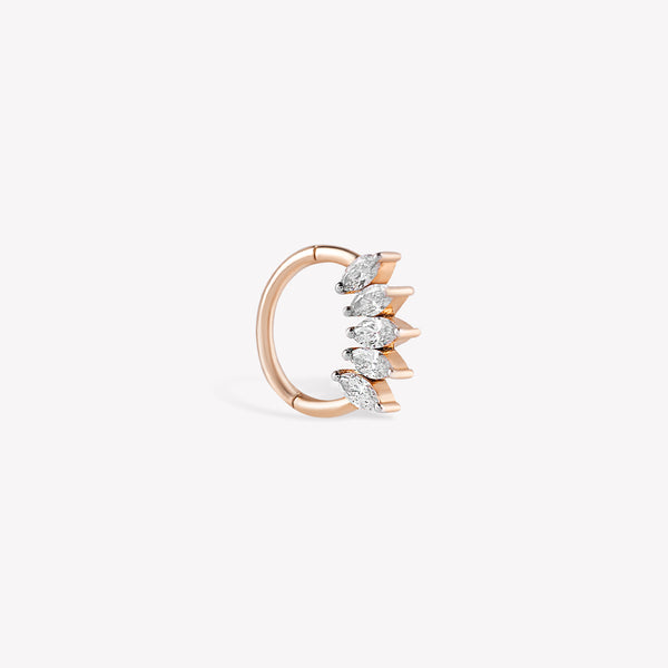 Quintet Marquise Sabit Piercing