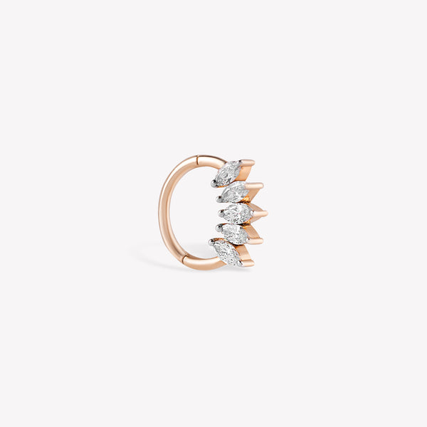 Quintet Marquise Sabit Piercing