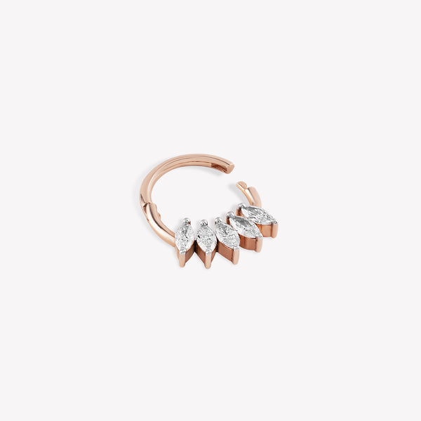 Quintet Marquise Sabit Piercing