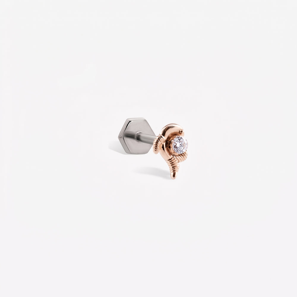 Pisces Sabit Piercing