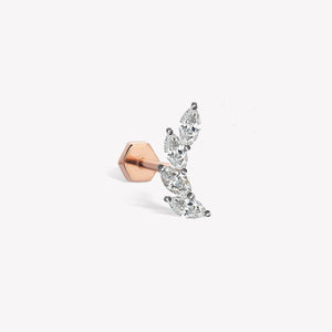 Quartet Marquise Sabit Piercing