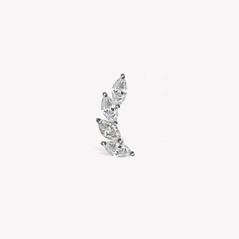 Quartet Marquise Sabit Piercing